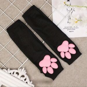Cute 3D Cat Paw Soft Arm Warmers